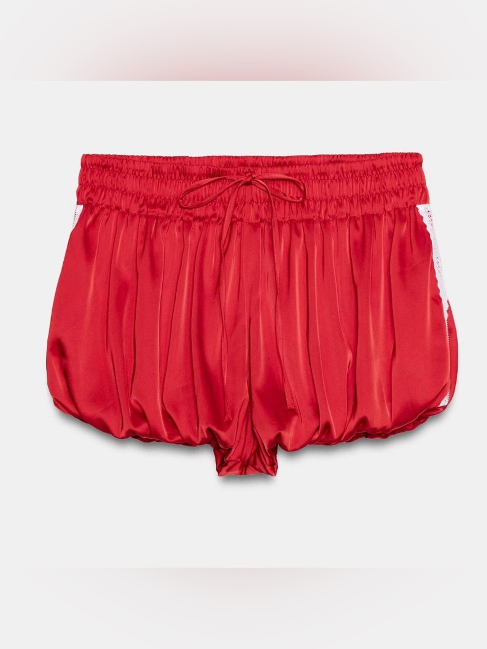 Zara Satin effect Balloon Shorts - Picture 5 of 7
